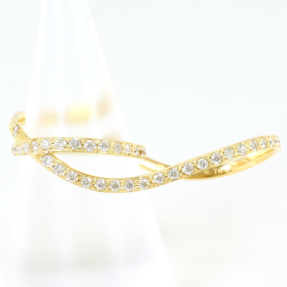 VINTAGE 18k Gold Diamond Ring